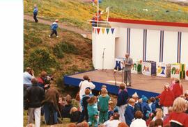 Mannlífsmynd frá 50.ára afmælishátíð Hvammstangahrepps 8. - 10.júlí 1988.